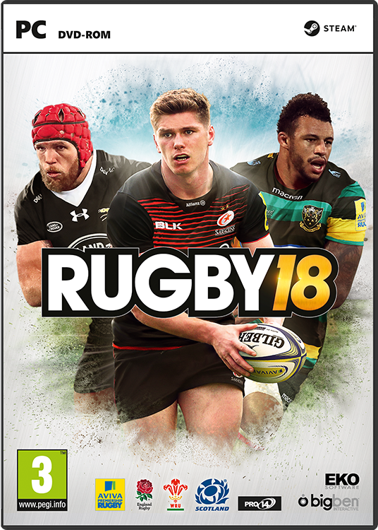 RUGBY 18 - Packshot