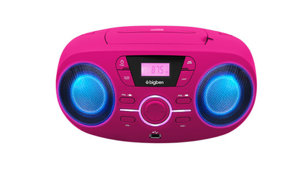 Portable CD Player Boombox with USB Radios CD Players for Home Small VENLOIC CD Player Boombox Portable 