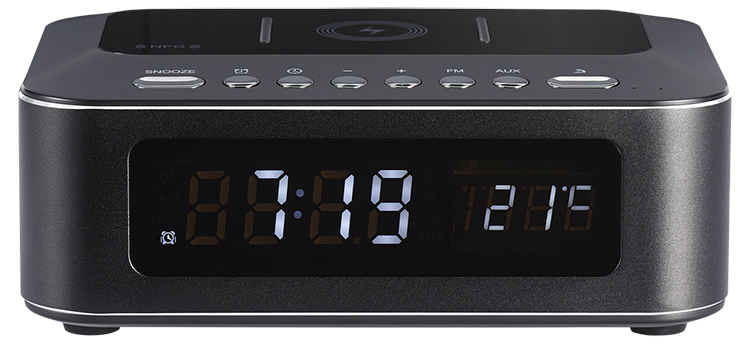 Clock radio with wireless charger CR400IBT THOMSON - Packshot