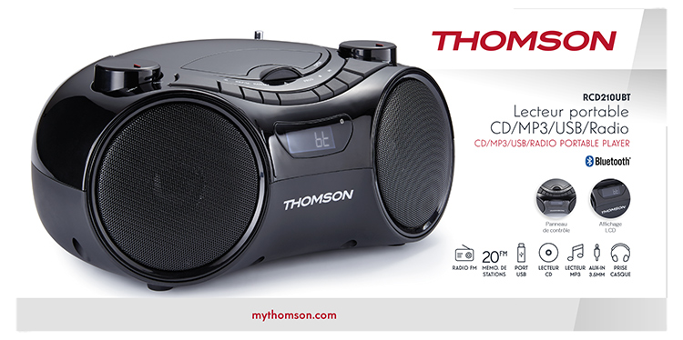 CD плеер Thomson. Thomson mic201bt. Аудиосистема Thomson. Радио мп 3