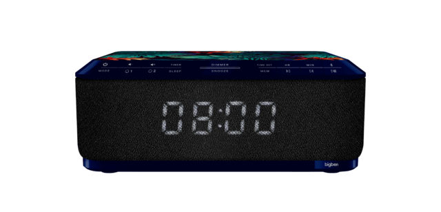 Clock radio with wireless charger RR140IJUNGLE BIGBEN - Packshot