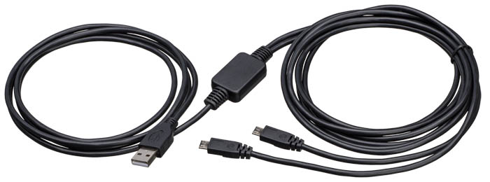 USB Y-Ladekabel (USB/Micro USB) - Bild