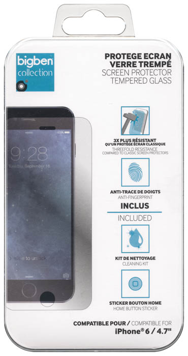 Screen Protector Tempered Glass [transparent] - Packshot