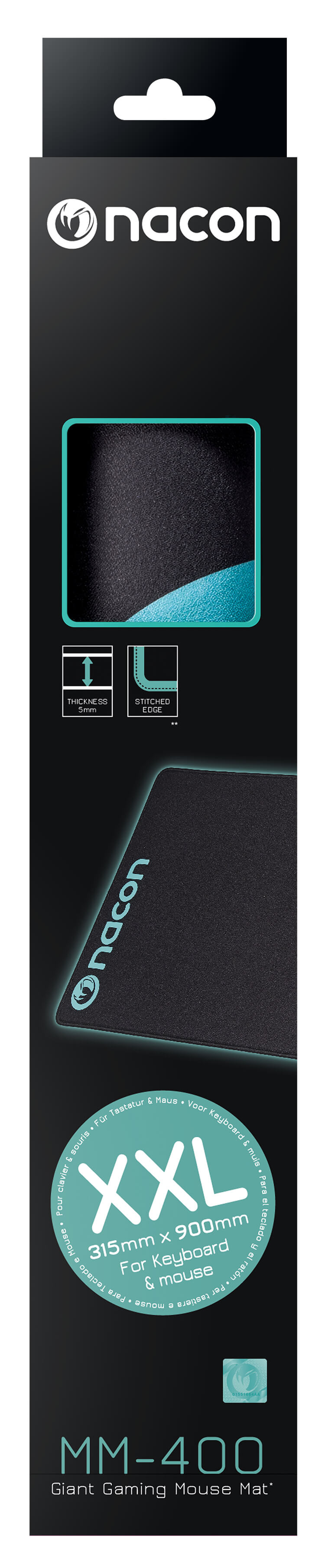 Giant Gaming Mouse Mat MM-400 - Packshot