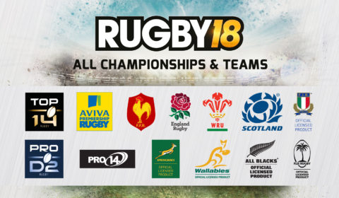 RUGBY18 Championships And Teams