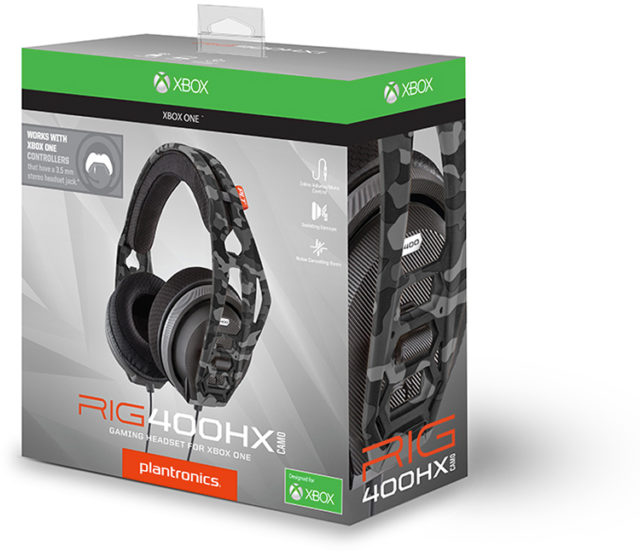 PLANTRONICS – RIG 400HX CAMO - Packshot