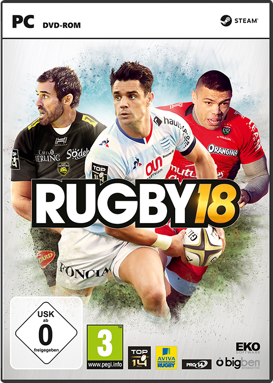 RUGBY 18 - Packshot