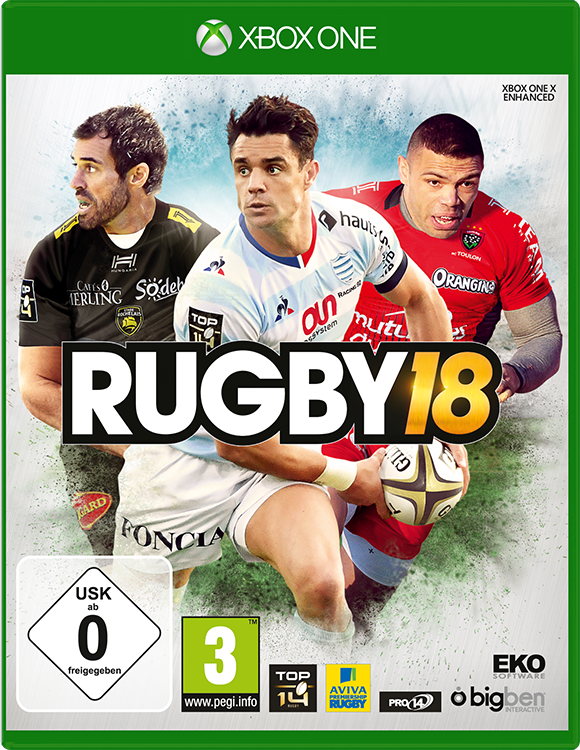 RUGBY 18 - Packshot