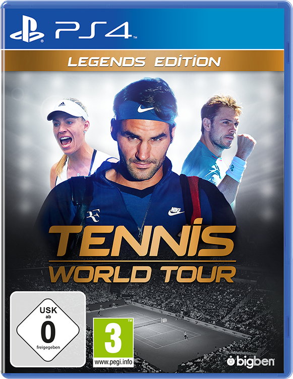 Tennis World Tour Legends Edition - Packshot