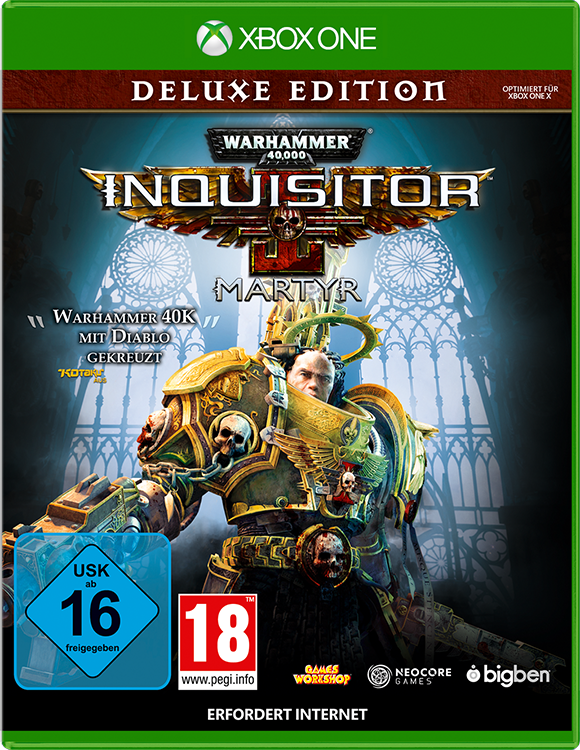 Warhammer 40,000: Inquisitor – Martyr – Deluxe Edition - Packshot