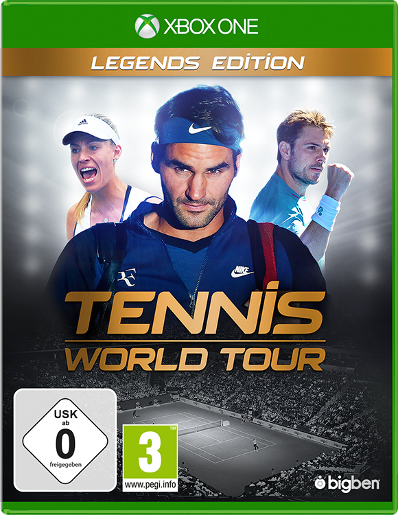 Tennis World Tour Legends Edition - Packshot