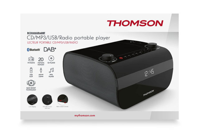 THOMSON RCD305 UDABBT - Packshot