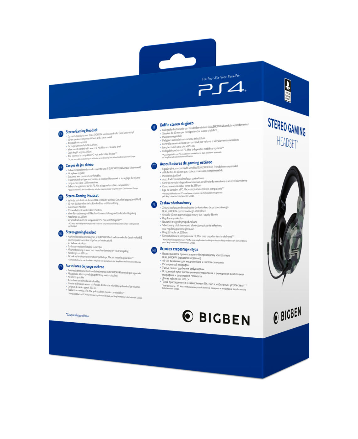 Sony sales bigben headset