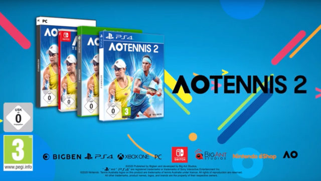 AO Tennis 2: Accolades-Trailer veröffentlicht