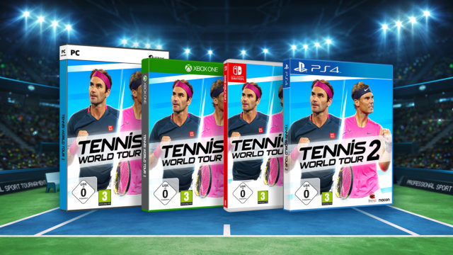 Tennis World Tour 2 ist ab morgen im Handel erhältlich