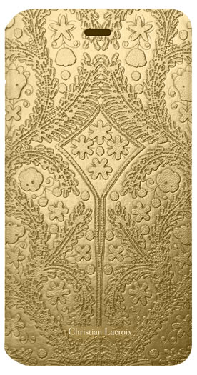 CHRISTIAN LACROIX folio case "Paseo" (Gold) - Packshot