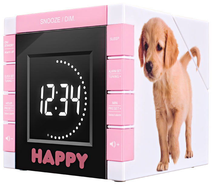 Radio Alarm Clock "Happy Cube" - Immagine #2