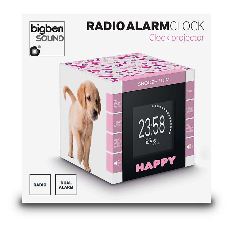 Radio Alarm Clock "Happy Cube" - Immagine #3