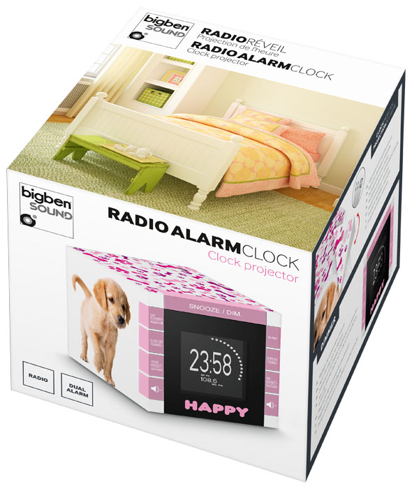 Radio Alarm Clock "Happy Cube" - Immagine #4