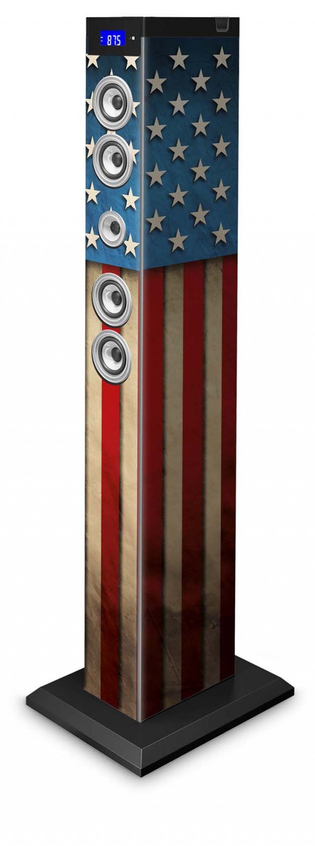 Multimedia tower “US flag” - Packshot