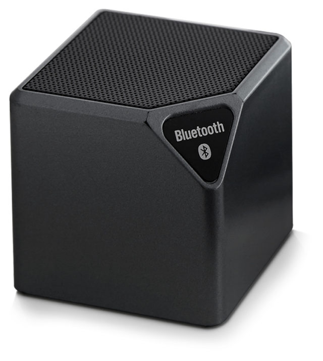 Wireless portable speaker (metallic black) - Packshot