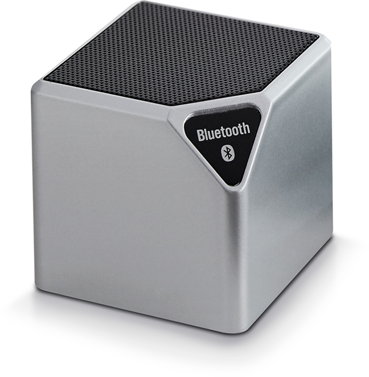 Wireless portable speaker (metallic) - Packshot