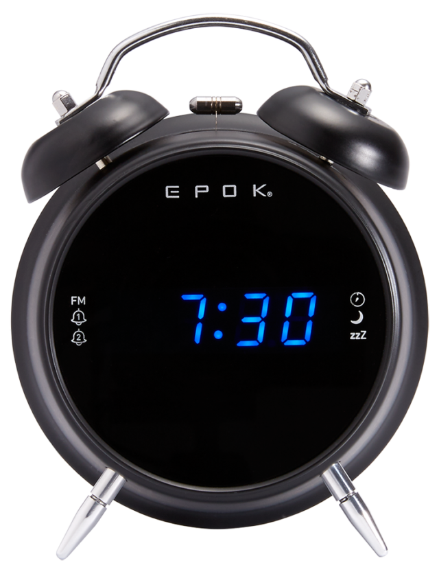 Dual alarm clock (black) RR90EPOKN EPOK® BIGBEN - Packshot