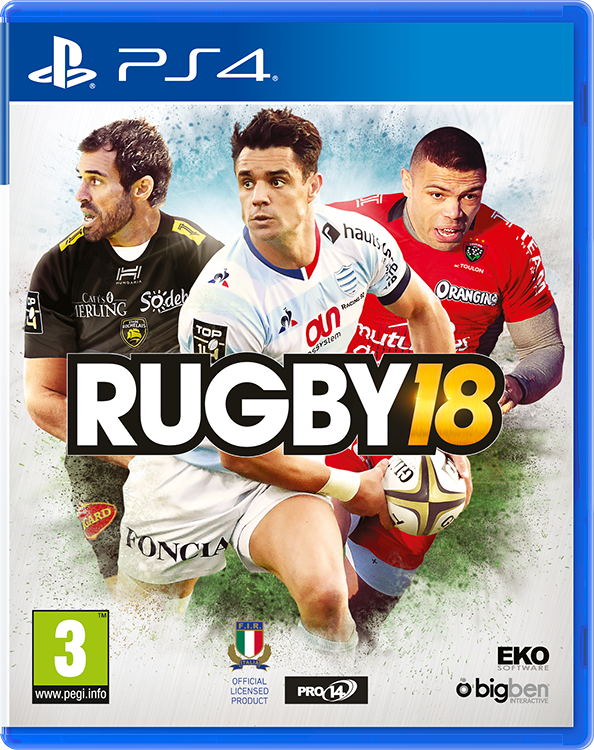 RUGBY 18 - Packshot