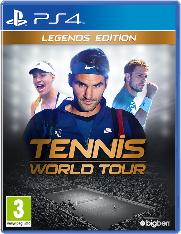 Tennis World Tour Legends Edition - Packshot